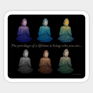 Buddha Sticker